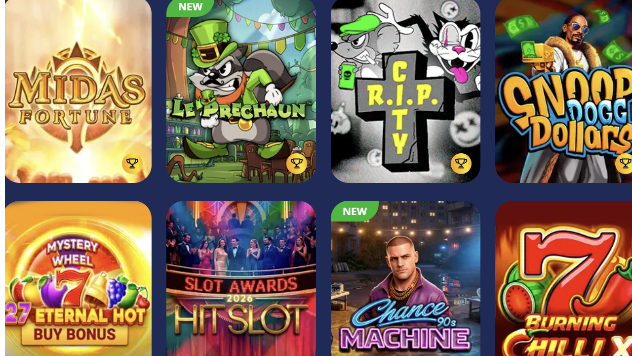 Monro Casino games